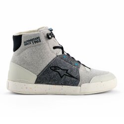 Alpinestars Circal Korumalı Motosiklet Botu Gri / Siyah / Mavi - 2