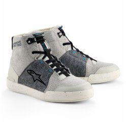 Alpinestars Circal Korumalı Motosiklet Botu Gri / Siyah / Mavi - 1