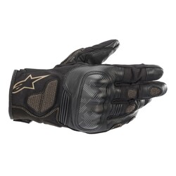 Alpinestars Corozal V2 Drystar Korumalı Motosiklet Eldiveni Siyah / Bej - 1