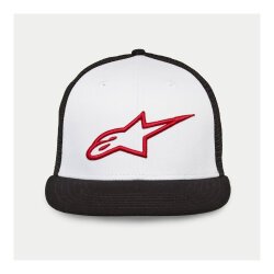 Alpinestars Corp Trucker Şapka Beyaz / Siyah - 4