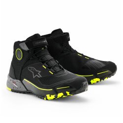 Alpinestars CR-X DryStar Korumalı Motosiklet Botu Siyah / Sarı - Alpinestars