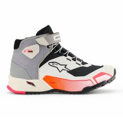 Alpinestars CR-X DS Korumalı Kadın Motosiklet Botu Beyaz / Siyah / Kırmızı - 3