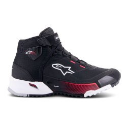 Alpinestars CR-X DS Korumalı Kadın Motosiklet Botu Siyah / Beyaz / Kırmızı - 3