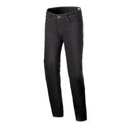 Alpinestars Cult-8 Stretch Denim Korumalı Motosiklet Pantolonu Siyah - 1