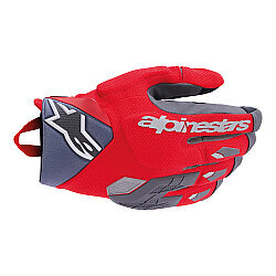 Alpinestars Durack Korumalı Motosiklet Eldiveni Kırmızı / Gri 