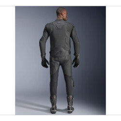 Alpinestars Dusk Airflow Korumalı Deri Motosiklet Montu Siyah / Siyah - 6