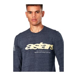 Alpinestars Episode Crew Sweatshirt Mavi / Beyaz - 4