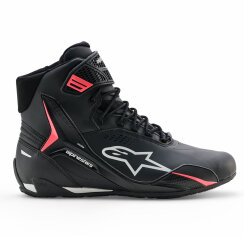 Alpinestars Faster-4 DS Korumalı Motosiklet Botu Siyah / Gri / Kırmızı - 3