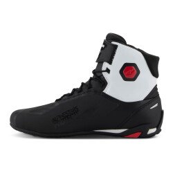 Alpinestars Faster-4 Korumalı Motosiklet Botu Siyah / Beyaz / Kırmızı - 2