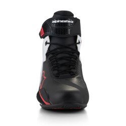 Alpinestars Faster-4 Korumalı Motosiklet Botu Siyah / Beyaz / Kırmızı - 4