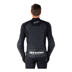 Alpinestars Faster V3 Air Korumalı Deri Motosiklet Montu Siyah / Beyaz - 4