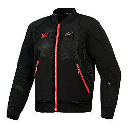 Alpinestars Flight Air Korumalı Motosiklet Montu Siyah / Kırmızı - Alpinestars