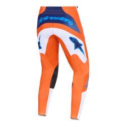 Alpinestars Fluid Grid Off-Road Motosiklet Pantolonu Oranj / Mavi / Beyaz - Alpinestars (1)