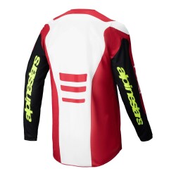 Alpinestars Fluid Haul Off-Road Motosiklet Jerseyi Kırmızı / Beyaz / Siyah - 2