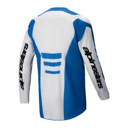 Alpinestars Fluid Haul Off-Road Motosiklet Jerseyi Mavi / Beyaz - 2