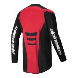 Alpinestars Fluid Haul Off-Road Motosiklet Jerseyi Siyah / Beyaz / Kırmızı - Alpinestars (1)