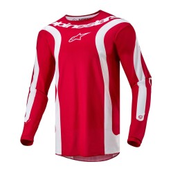 Alpinestars Fluid Lurv Kros Motor Jerseyi Kırmızı / Beyaz - 1