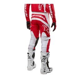 Alpinestars Fluid Lurv Kros Motosiklet Pantolonu Kırmızı / Beyaz - 4