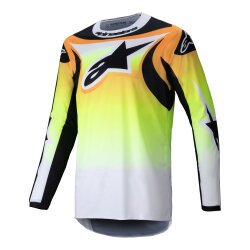 Alpinestars Fluid Wurx Kros Motosiklet Jerseyi Sarı / Siyah - Alpinestars