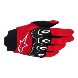 Alpinestars Full Bore V2 Kros Motosiklet Eldiveni Kırmızı / Siyah / Beyaz - Alpinestars