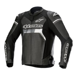 Alpinestars GP Force Air Deri Korumalı Motosiklet Montu Siyah 