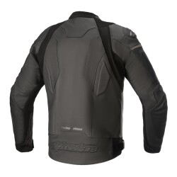 GARAJJ Alpinestars GP Plus R V3 Rideknit Deri Korumalı Motosiklet Montu Siyah / Siyah - 2