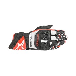 Alpinestars GP Pro R3 Korumalı Motosiklet Eldiveni Siyah / Beyaz / Kırmızı - 1