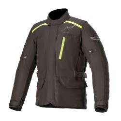 Alpinestars Gravity Drystar Korumalı Motosiklet Montu Siyah / Sarı - 1