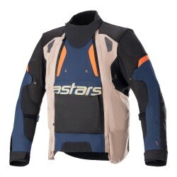 Alpinestars Halo Drystar Korumalı Motosiklet Montu Lacivert - Alpinestars
