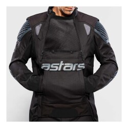 Alpinestars Halo DS Korumalı Motosiklet Montu Siyah / Siyah - 6