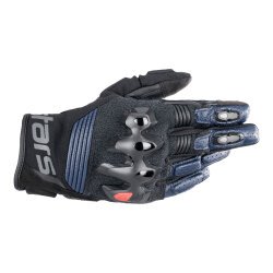 Alpinestars Halo LT Korumalı Motosiklet Eldiveni Mavi / Siyah - Alpinestars