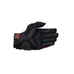 Alpinestars Halo LT Korumalı Motosiklet Eldiveni Siyah / Beyaz / Kırmızı - Alpinestars (1)