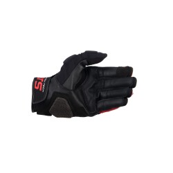 Alpinestars Halo LT Korumalı Motosiklet Eldiveni Siyah / Beyaz / Kırmızı - 2