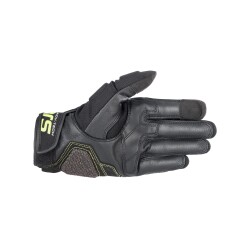 Alpinestars Halo LT Korumalı Motosiklet Eldiveni Siyah / Sarı - 2