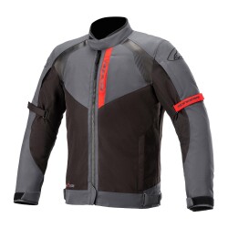 Alpinestars Headlands Drystar Korumalı Motosiklet Montu Gri / Siyah - 1