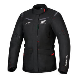 Alpinestars Honda Stella ST-1 WP Korumalı Kadın Motosiklet Montu Siyah - Alpinestars