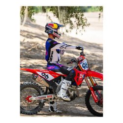 Alpinestars HUNTA96 XXV Limited Edition Supertech V Goggle Kros Gözlüğü Mor - 11