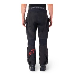 Alpinestars Hyde XT DS WP Korumalı Motosiklet Pantolonu Siyah / Kırmızı - 4