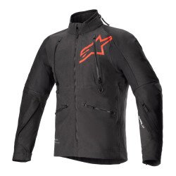 Alpinestars Hyde XT DS XF Off-Road Korumalı Motosiklet Montu Siyah / Kırmızı - Alpinestars
