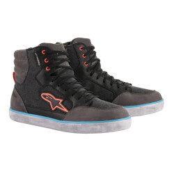 Alpinestars J-6 WP Kanvas Korumalı Motosiklet Botu Siyah / Mavi - 1