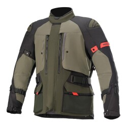 Alpinestars Ketchum Goretex Korumalı Motosiklet Montu Yeşil 