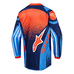 Alpinestars Kid Racer Nomur Çocuk Off-Road Motosiklet Jerseyi Sarı / Mavi - Alpinestars (1)