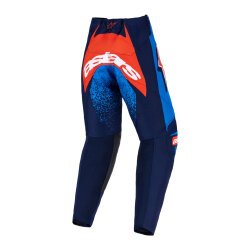 Alpinestars Kids Racer Nomur Çocuk Kros Motosiklet Pantolonu Mavi / Kırmızı - Alpinestars (1)