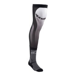 Alpinestars Knee Brace Motokros Çorabı Siyah / Beyaz - Alpinestars