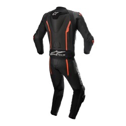 Alpinestars Missile V2 2 Parça Deri Tulum Siyah / Kırmızı - 2