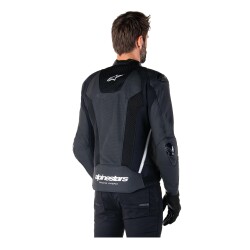 Alpinestars Missile V3 Airflow Deri Korumalı Motosiklet Montu Siyah / Beyaz - 6