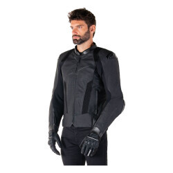 Alpinestars Missile V3 Airflow Deri Korumalı Motosiklet Montu Siyah / Siyah - 3