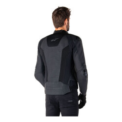 Alpinestars Missile V3 Airflow Deri Korumalı Motosiklet Montu Siyah / Siyah - 4
