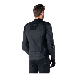 Alpinestars Missile V3 Deri Korumalı Motosiklet Montu Siyah / Siyah - 4