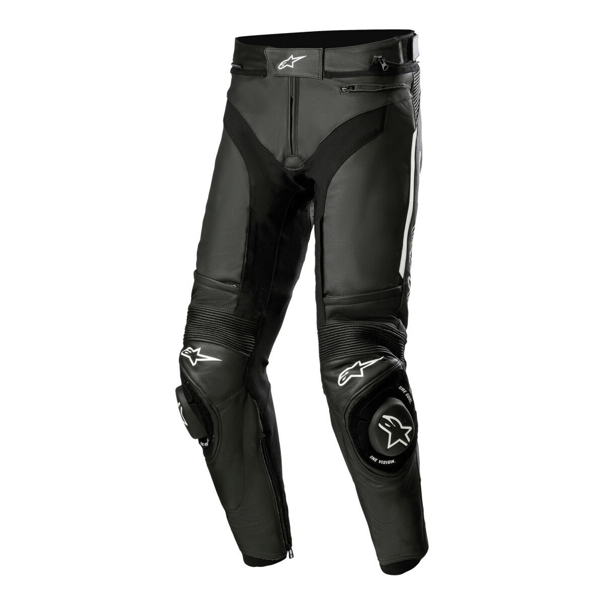 Alpinestars Missile V3 Deri Korumalı Motosiklet Pantolonu Siyah